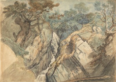 Waterfall, North Wales by James Ward